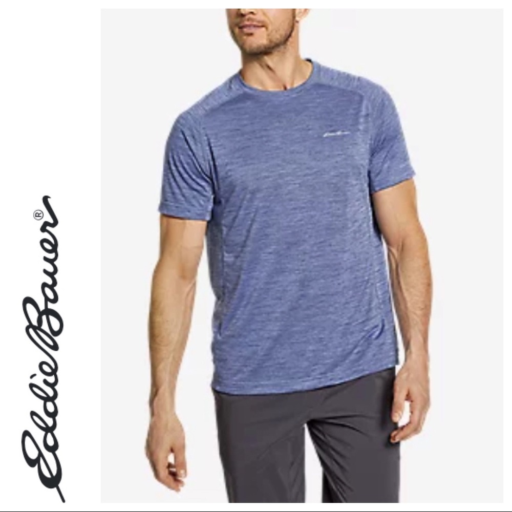 EDDIE BAUER RESOLUTION ACTIVE TEE SHIRT SMALL
